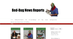 Desktop Screenshot of bedbugnewsreports.com